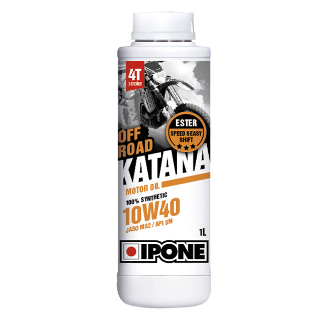 Ipone 10W40 Katana Off Road - 1 Litre - 100% Synthetic