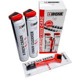 Ipone Dirt Chain Care Pack - 750ml Cans + FREE Chain Brush
