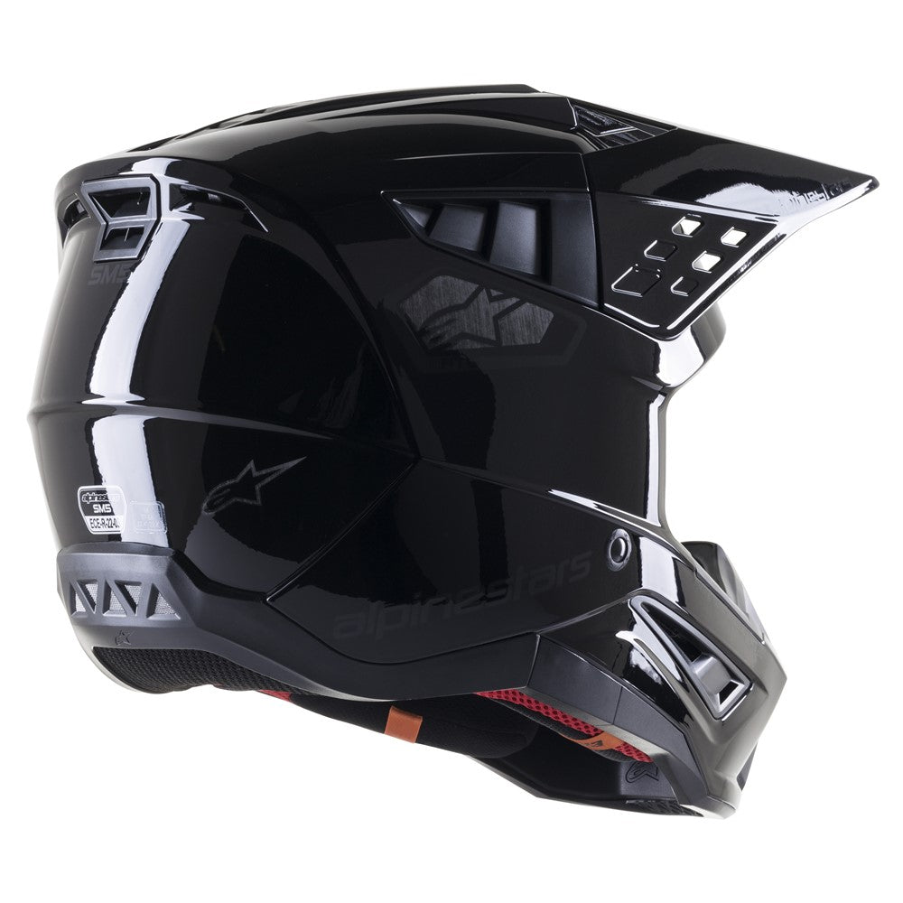 Alpinestars SM5 MX Helmet - Scout Black/Silver