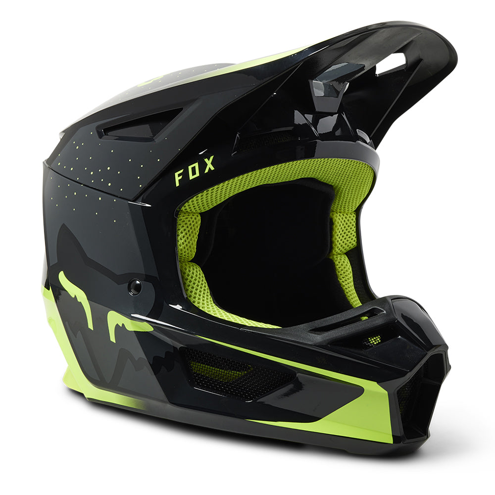 FOX V2 VIZEN MX HELMET MIPS ECE FLO YELLOW