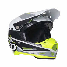 Load image into Gallery viewer, 6D ATR-2 adult offroad/dirt helmet in Metric White/Neon colourway