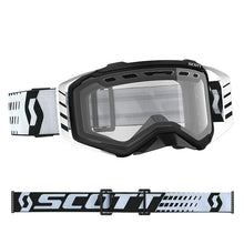Load image into Gallery viewer, Prospect Enduro Goggle Black/ White Clear Lens Scott