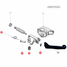 Load image into Gallery viewer, RE-LV-125 - Renthal Span Adj Kit for the RE-LV-112 front brake Gen2 IntelliLever parts 3, 4, 5 and 6