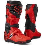FOX MOTION MX BOOTS [FLO RED]