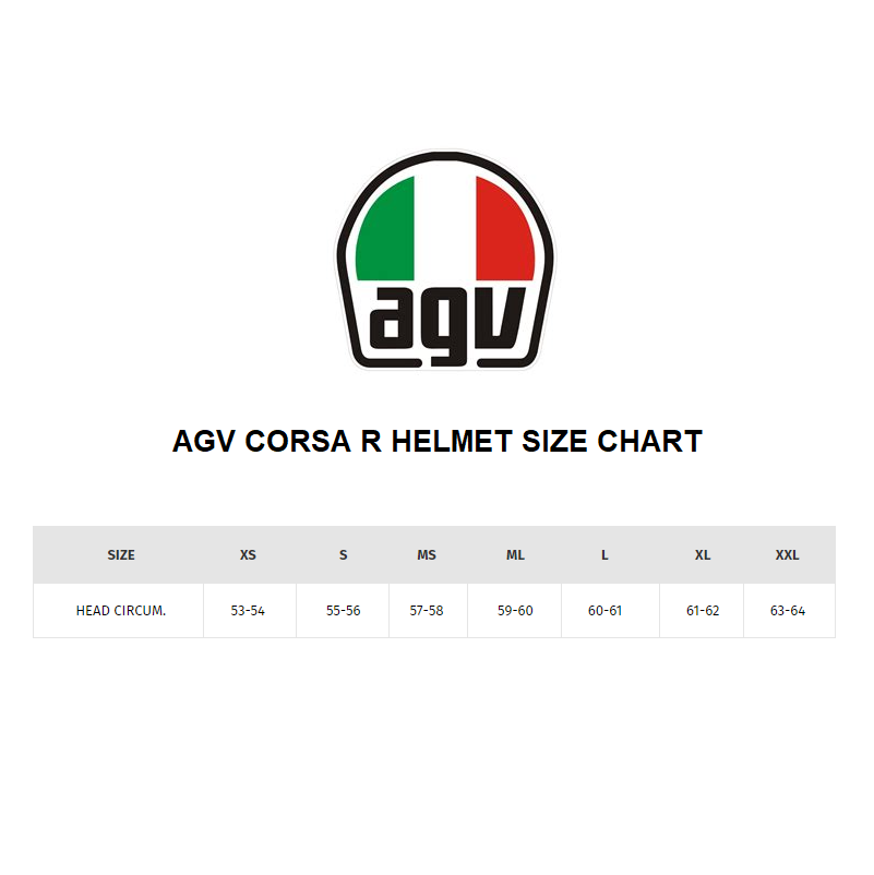 AGV CORSA R Helmet - SIC58