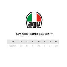 Load image into Gallery viewer, AGV X3000 Helmet - SUPERBA GREY BLACK