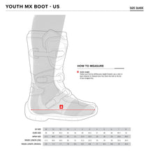 Load image into Gallery viewer, Alpinestars Tech-3S Youth MX Boots - Black Yellow Fluoro Red