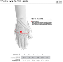 Load image into Gallery viewer, Alpinestars Youth Radar MX Gloves - Mars Red/White