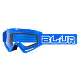 Blur Adult B-ZERO MX Goggles - Blue