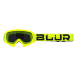 Blur Youth B-10 MX Goggles - Black/Neon