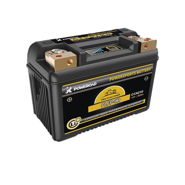 Poweroad : YTX7ABS YTX9BS : Lithium Motorcycle Battery : 210CCA