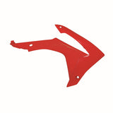 Rtech Radiator Shrouds - Honda CRF250R 14-17 CRF450R 13-16  - Red