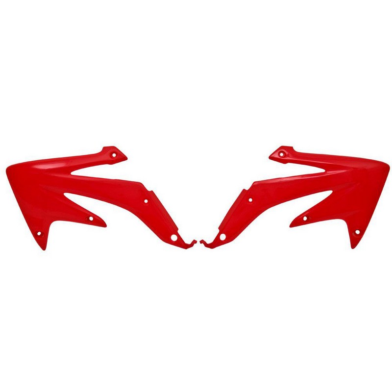 Rtech Radiator Shrouds - Honda CRF450X 08-17 - Red
