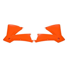 Load image into Gallery viewer, Rtech Radiator Shrouds - KTM 85SX 06-12 ADAPTABLE FOR 04-05 MODELS  ORANGE