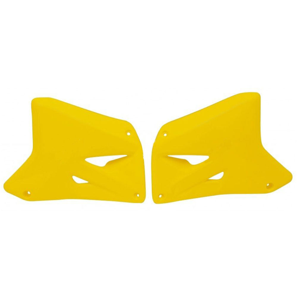 Rtech Radiator Shrouds - Suzuki RM125 RM250 01-12 - Yellow