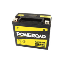 Load image into Gallery viewer, Poweroad : CYG20BS - YTX20BS : Nano Gel Motorcycle Battery