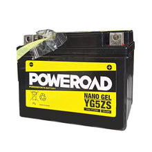 Load image into Gallery viewer, Poweroad YG5ZBS - YTZ5S Nano Gel Motorcycle Battery