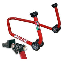Load image into Gallery viewer, Bike Lift : Rear Stand : RS-17 Rubber-Cursers : Red : Italian Made