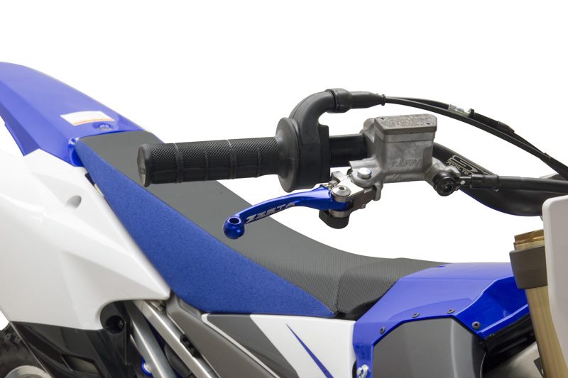 Zeta Pivot Lever Set - Kawasaki Yamaha - Blue
