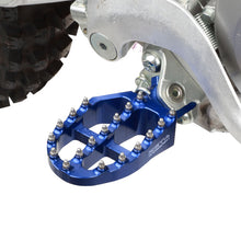 Load image into Gallery viewer, Zeta Alloy Foot Pegs - Yamaha WR YZ YZF - Blue