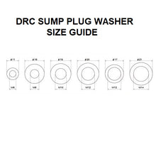 Load image into Gallery viewer, DRC 6mm x 11mm Sump Plug Washers - 5 Pack