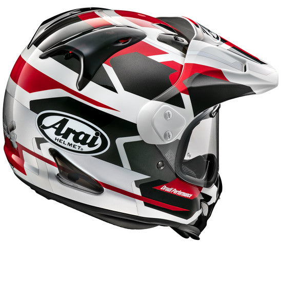 Arai EC XD-4 Adventure Helmet - Depart Red Metallic