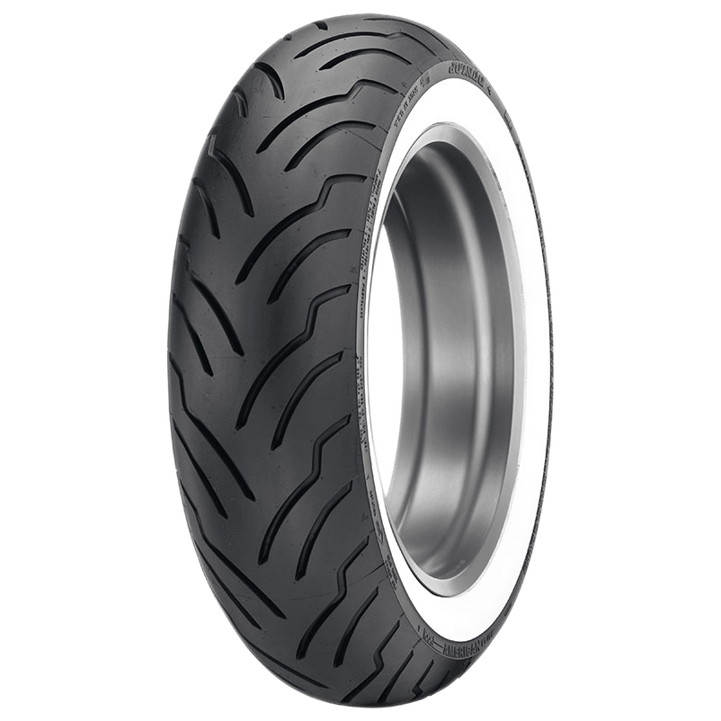 Dunlop MT90-16 American Elite Rear Tyre - 74H Bias TL - White Wall