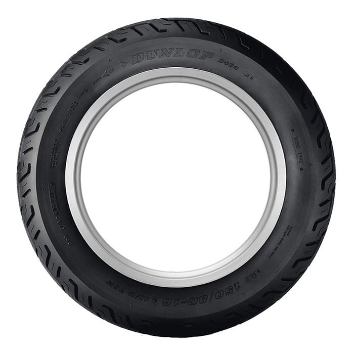 Dunlop 170/80-15 D404 Rear Tyre - 77S Bias TT