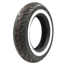 Load image into Gallery viewer, Dunlop 150/80-16 D404 Rear Tyre - 71H Bias TT - White Wall