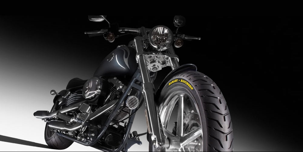 Dunlop 180/55-18 D407 Rear Tyre - 80H Bias TL - Harley Davidson Branded