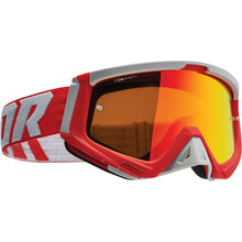 Load image into Gallery viewer, Thor Adult Sniper MX Goggles - Red Grey S22
