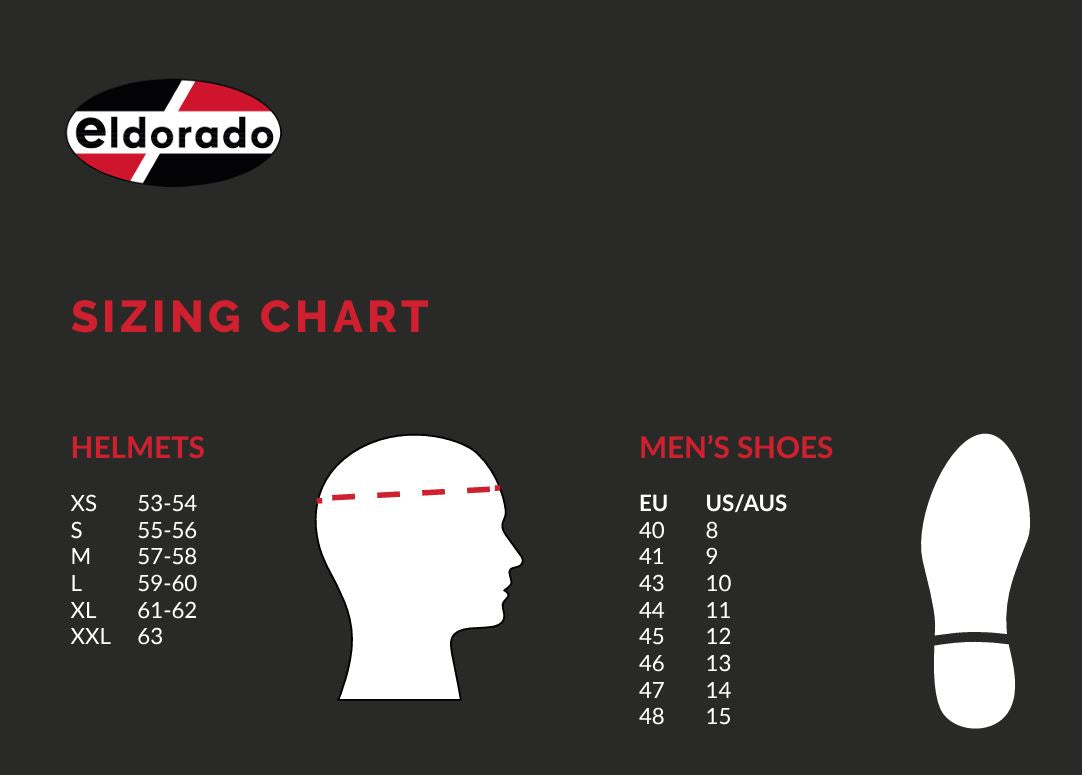 Eldorado open face sales helmet