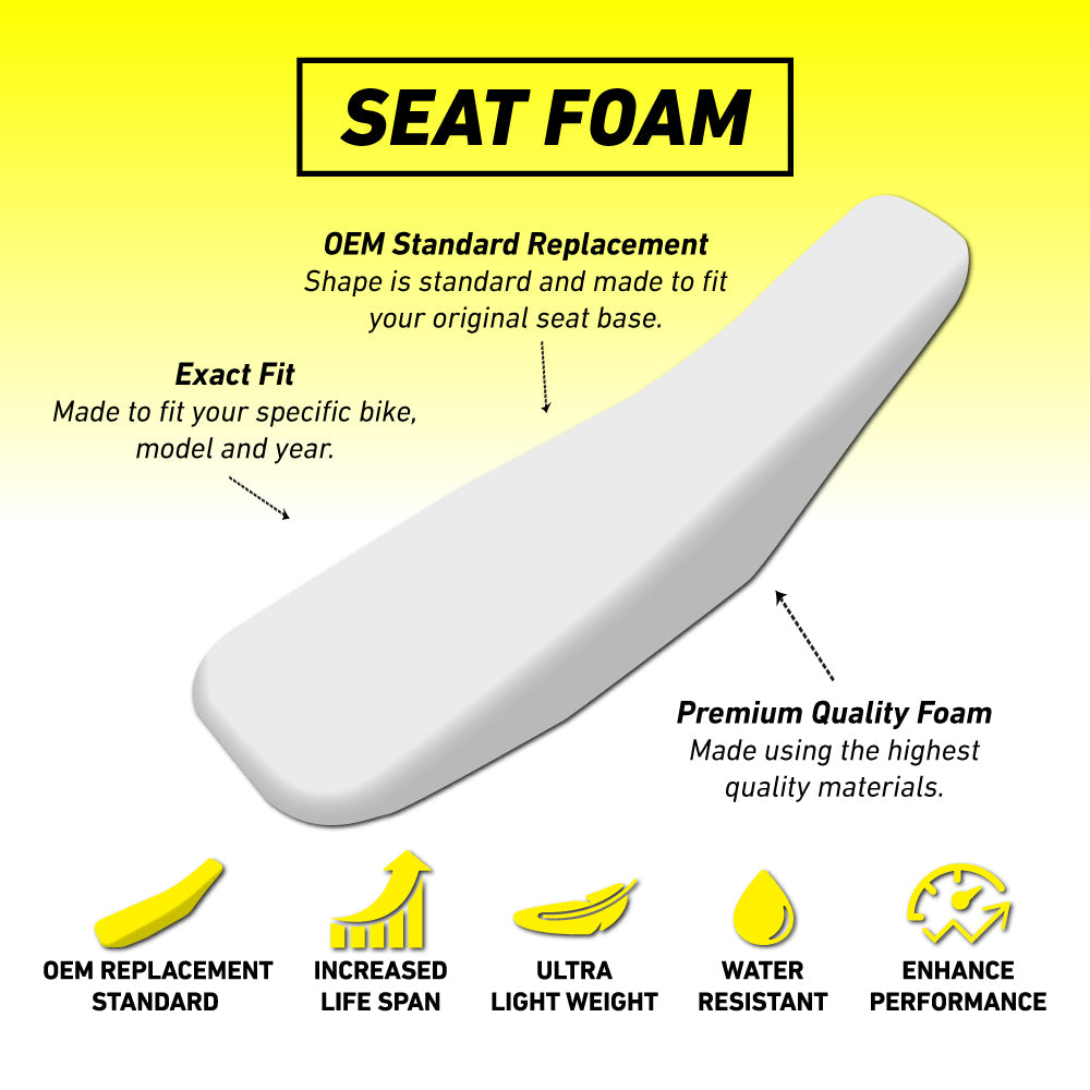 Rtech Seat Foam - Standard - Honda CRF250R CRF450R CRF450RX CRF250RX CRF450X
