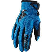 Load image into Gallery viewer, Thor Adult Sector MX Gloves - Blue - S22