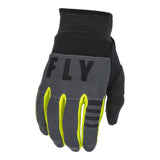 Fly : Youth 3X-Small (1) : F16 MX Gloves : Hi-Vis/Black : 2022