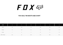 Load image into Gallery viewer, FOX COMP ADULT MX BOOTS - WHITE