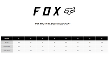 Load image into Gallery viewer, FOX YOUTH COMP MX BOOTS [BLACK]