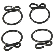 Load image into Gallery viewer, All Balls Fuel Line Wire Clamp - 4 Pack - 16.6mm Black