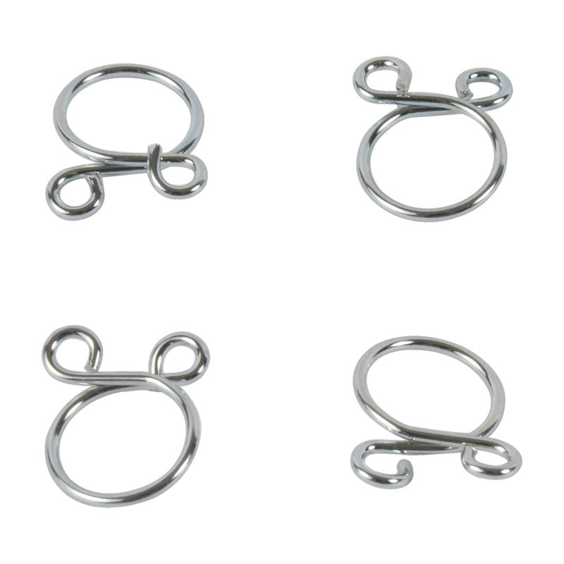 All Balls Fuel Line Wire Clamp - 4 Pack - 9.8mm
