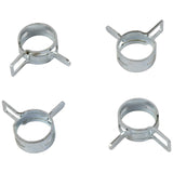 All Balls Fuel Line Band Clamp - 4 Pack - 10mm