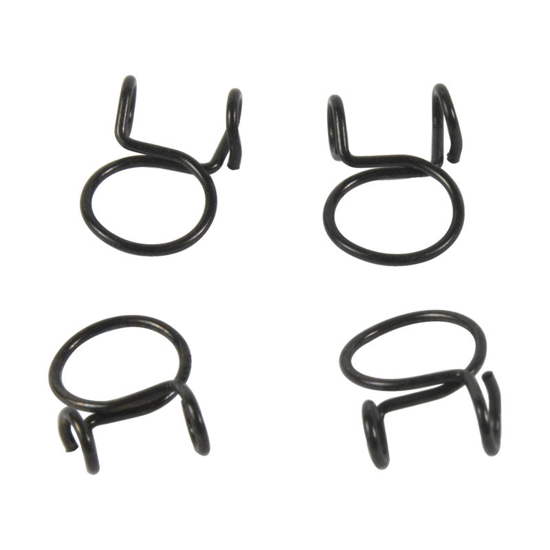 All Balls Fuel Line Wire Clamp - 4 Pack - 10mm Black