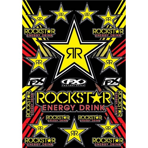 Factory Effex Rockstar Energy Sticker Kit