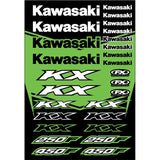 Factory Effex Kawasaki Sticker Kit - 480mm x 330mm