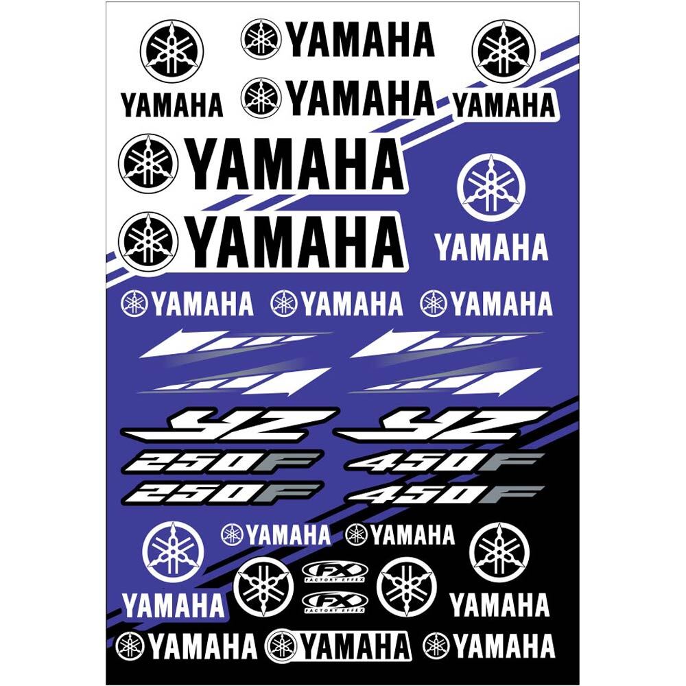 Factory Effex Yamaha Sticker Kit - 480mm x 330mm