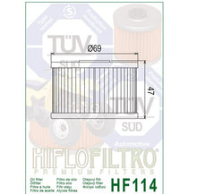 Load image into Gallery viewer, Hiflo : HF114 : Honda Pioneer TRX : Oil Filter