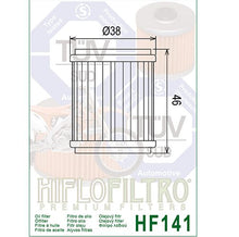 Load image into Gallery viewer, Hiflo : HF141 : Gas Gas Yamaha : Oil Filter