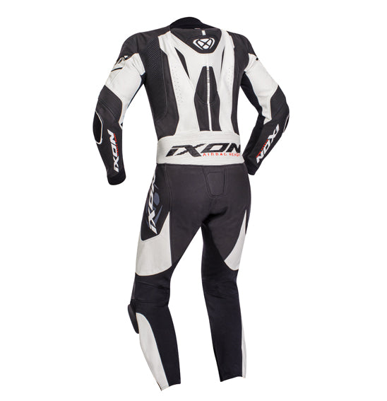 Ixon Jackal 1 Piece Race Suit - Black/White