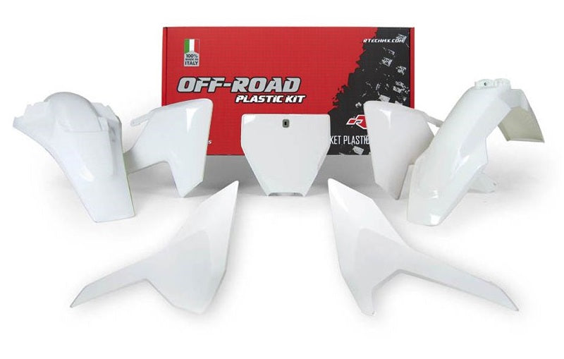 Rtech Plastic Kit - Husqvarna FC FS FX TC TX 16-18 - White
