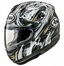 Load image into Gallery viewer, Arai RX-7V Evo Helmet - Kiyonari Black/Silver