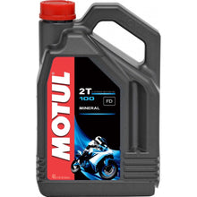 Load image into Gallery viewer, Motul 100 2T Oil - Mineral - 4 Litre